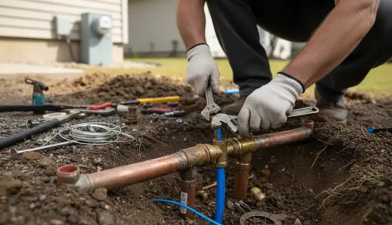 Expert Plumbing Pro - main-water-line-repair